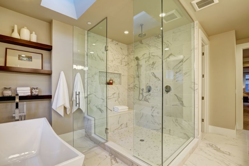 Walk-In Showers with Frameless Glass